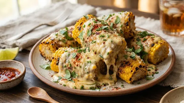 Creamy Corn Ribs