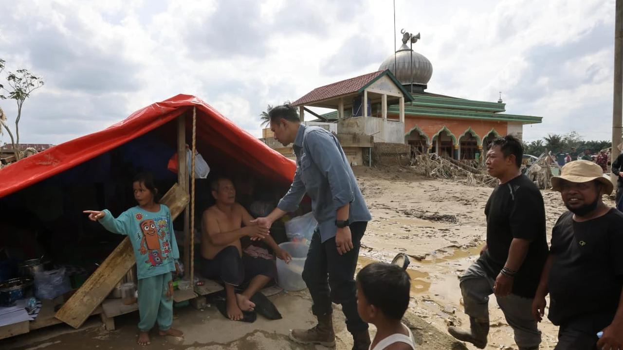 menko ahy di aceh tamiang