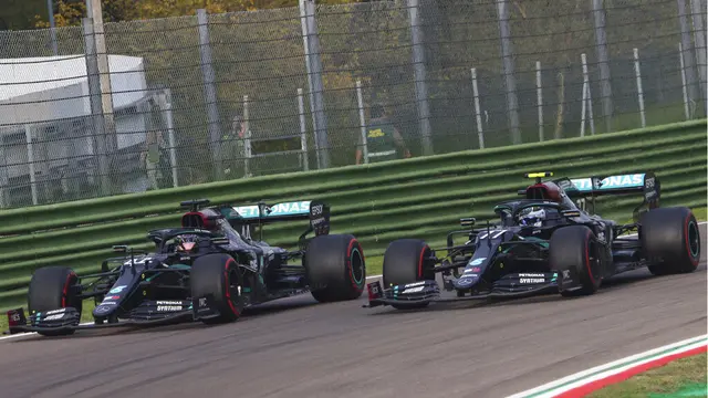 FOTO: Lewis Hamilton Juara F1 GP Emilia Romagna 2020