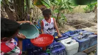 Berkah Musim Kemarau, Penjual Air Keliling Raup Rp 200 Ribu/Hari