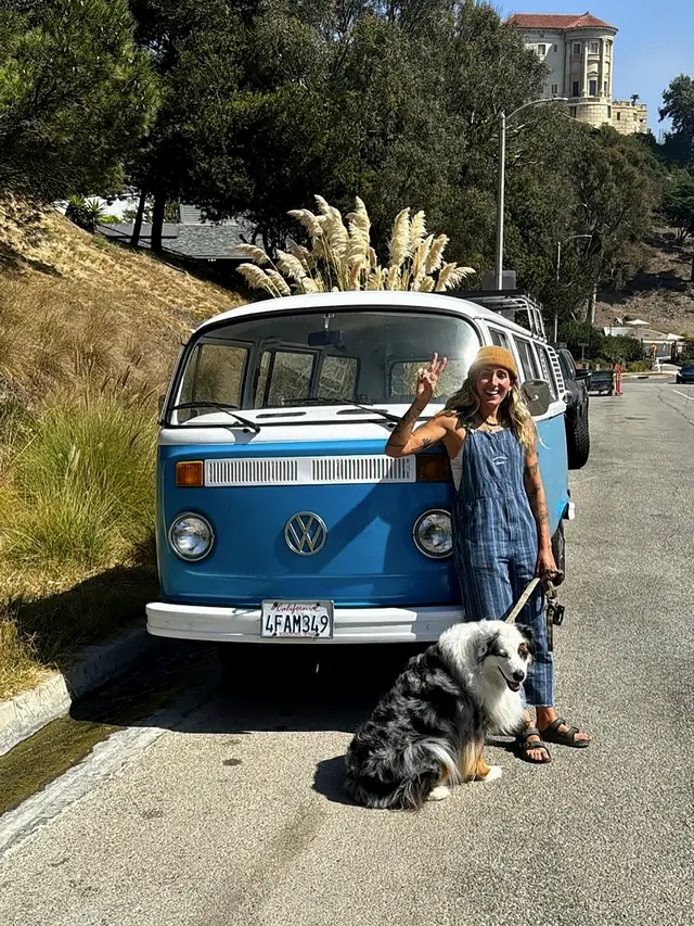 Kisah VW Biru Ajaib yang Selamat dari Api Kebakaran Hutan di Los Angeles