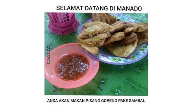 6 Cara Makan Pisang Goreng Ini Nyeleneh Banget