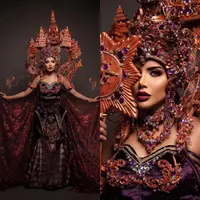 Sukses menjadi Miss Queen Indonesia 2021, Millen Cyrus kini berjuang di kontes kecantikan transgender kelas dunia, Miss International Queen 2023 di Thailand. [Foto: IG/millencyrus].