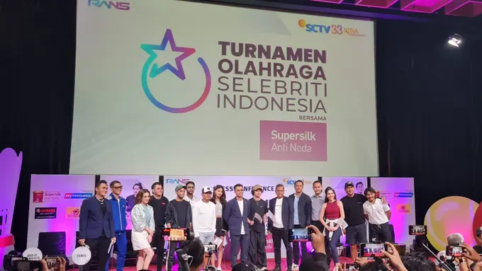 Turnamen Olahraga Selebriti Indonesia Bersama Supersilk Anti Noda