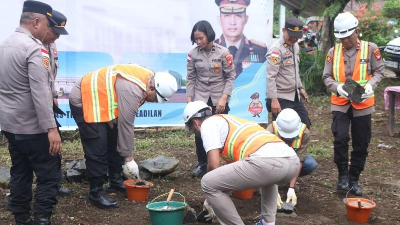 Gudang Pangan Polri 1.000 Ton Dibangun di Bengkayang, Perkuat Ketahanan Pangan Nasional