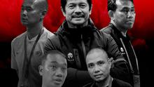 Timnas Indonesia U-22 - Indra Sjafri, Kurniawan Dwi Yulianto, Bima Sakti, Sahari Gultom, Eko Purdjianto (Bola.com/Erisa Febri/Adreanus Titus)