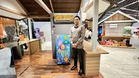Head of Sales PT Panasonic Gobel Indonesia, M. Arif Rachmat Gobel soal pameran Art with Heart untuk penyandang disabilitas, Jakarta (30/11/2023). Foto: Liputan6.com/Ade Nasihudin.