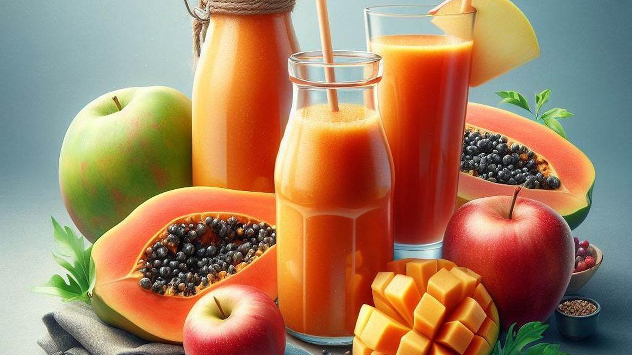 1. Resep Jus Pepaya Apel