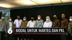 Sejumlah pemilik usaha warteg dan kaki lima di Jakarta bertemu Menkop dan UKM, Teten Masduki pada Rabu (22/9) siang. Teten berjanji akan membantu mereka untuk modal dan kemudahan kredit.