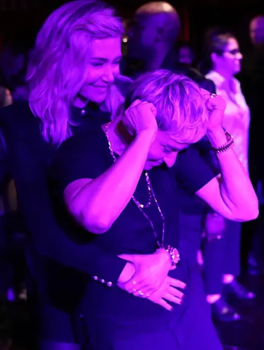 Ellen DeGeneres pun selalu mesra dan saling mendukung bersama sang istri, Portia De Rossi (instagram/portiaderossi)