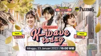 Program K-Wave Today episode baru mengundang Youtuber Rosakis untuk bincang seputar makanan Korea dan Indonesia. (Dok. Vidio)