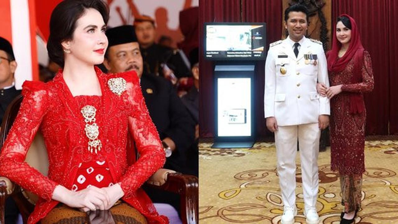 Cantik Bak Bidadari, Tampilan Arumi Bachsin Kenakan Kebaya Merah Banjir Pujian