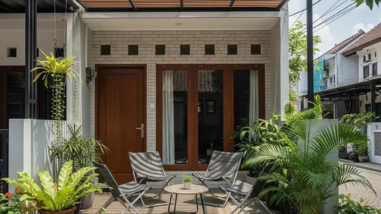 9 Desain Teras Kecil Rumah Petak, Ruang Terbatas Jadi Area Fungsional