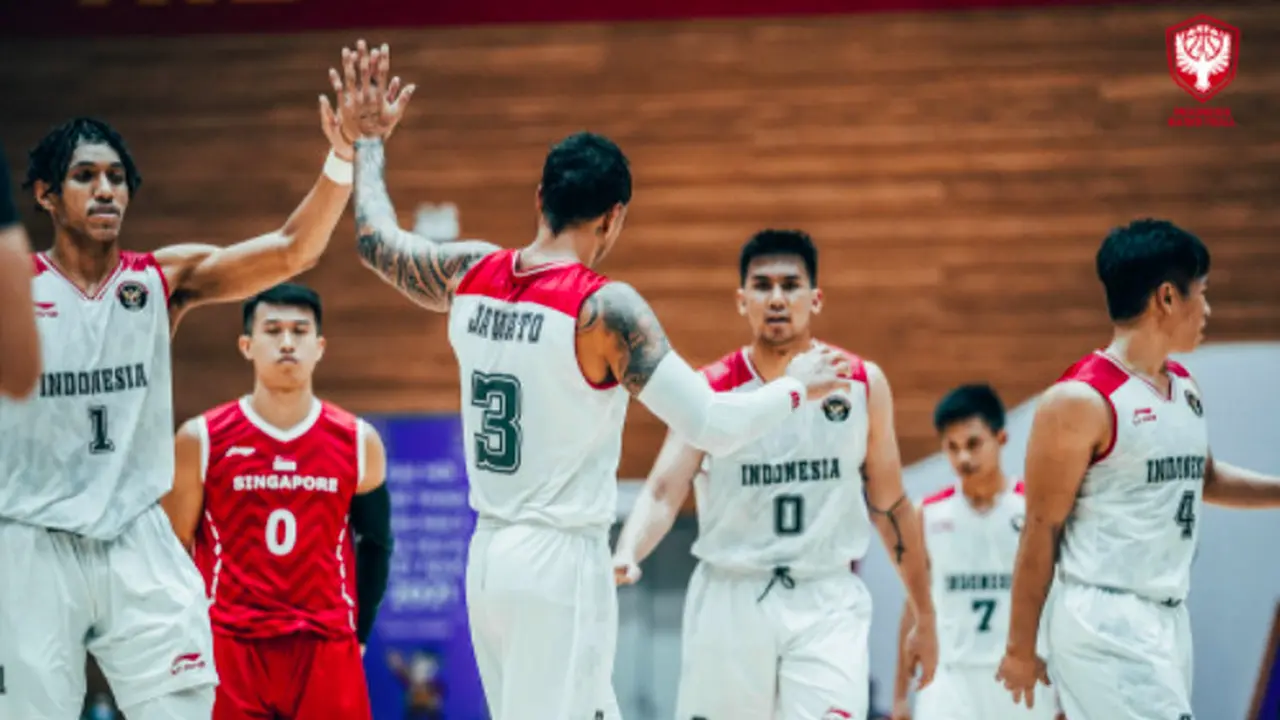 Timnas Bola Basket 5x5 Indonesia Putra