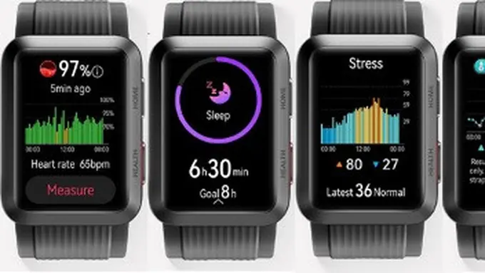 HUAWEI Watch D Dilengkapi dengan Alat Pengkukur Tekanan Darah untuk Cegah Hipertensi