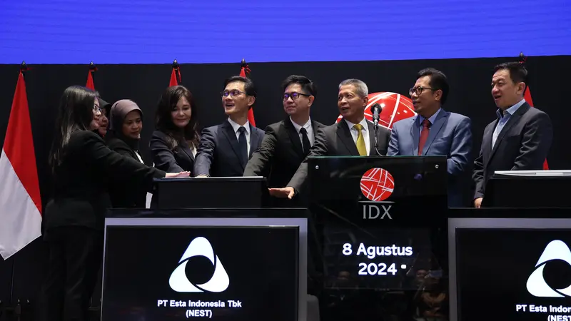 Listing Perdana, Saham NEST Mentok ARA