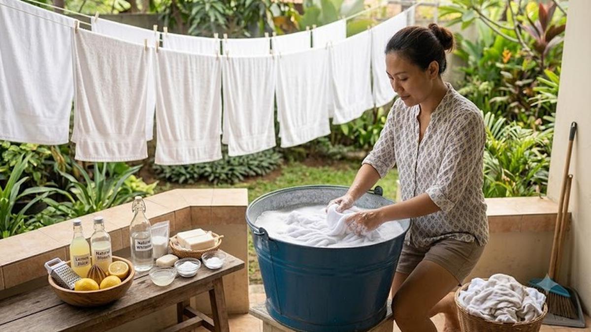 10 Tips Mencuci Handuk Putih agar Tetap Bersih, Cerah dan Tidak Kusam