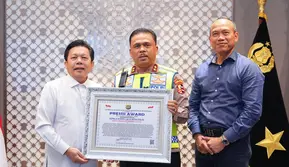 Pengamanan Mudik Berjalan Lancar, Kakorlantas Polri Raih Presisi Award dari Lemkapi