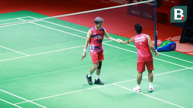 Pramudya Kusumawardana/Yermia Rambitan di Indonesia Masters 2023