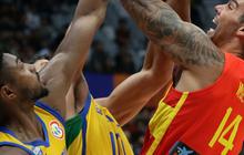 FOTO: Sengit, Spanyol Pimpin Klasemen Grup G Piala Dunia FIBA 2023 Usai Tekuk Brasil 96-78