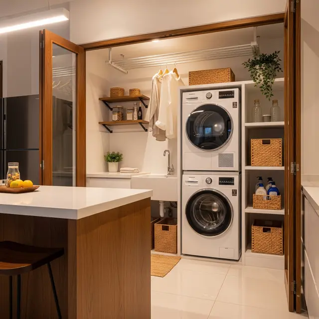Gambar Area Jemuran Rumah Type 36 yang Rapi