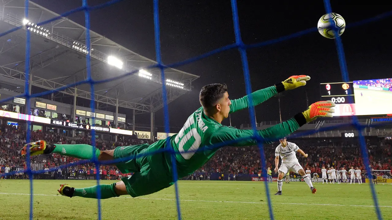Drama Adu Penalti, Manchester United Tekuk AC Milan di ICC 2018