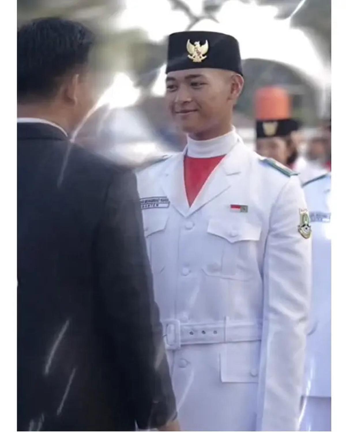 7 Potret Anak Denny Cagur Jadi Paskibraka Provinsi Banten, Penuh Haru dan Bangga