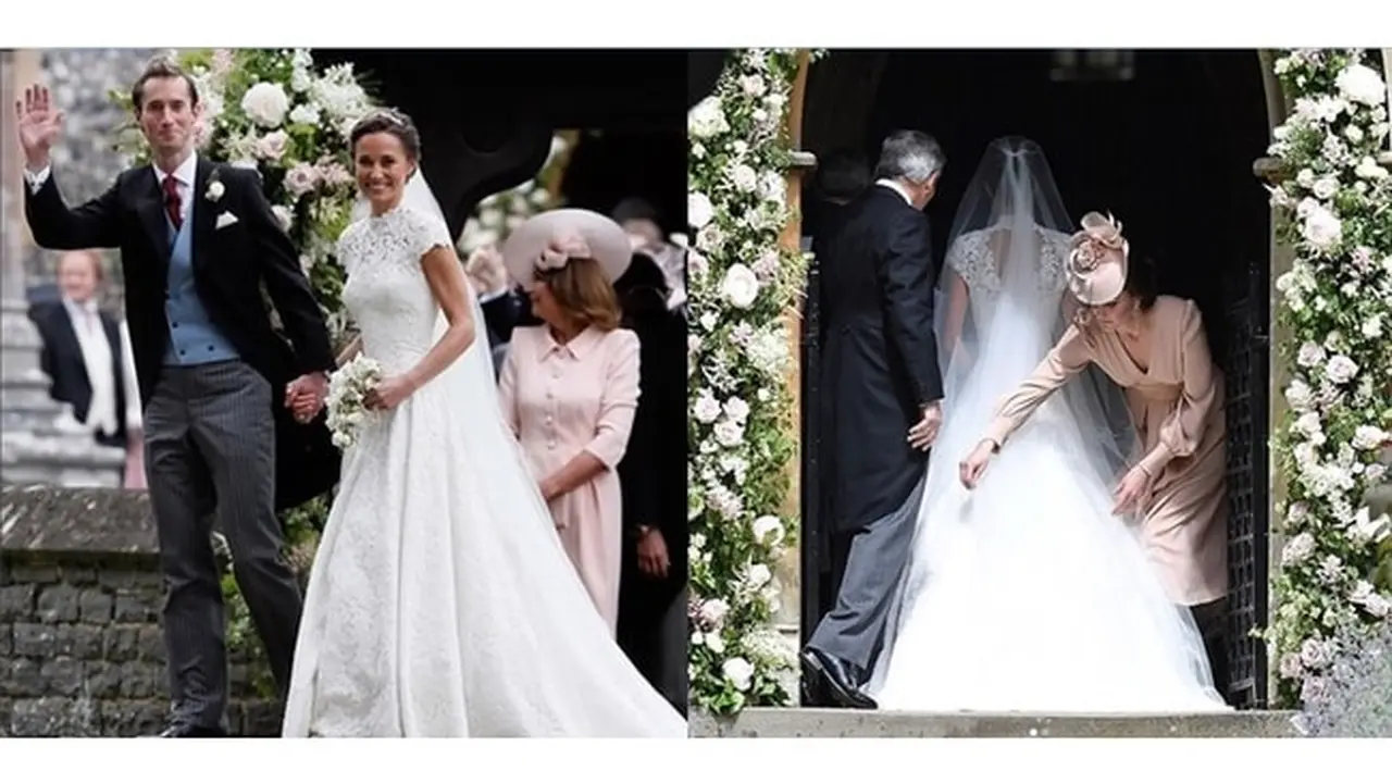 Gaun Pernikahan Pippa Middleton Mencuri Perhatian