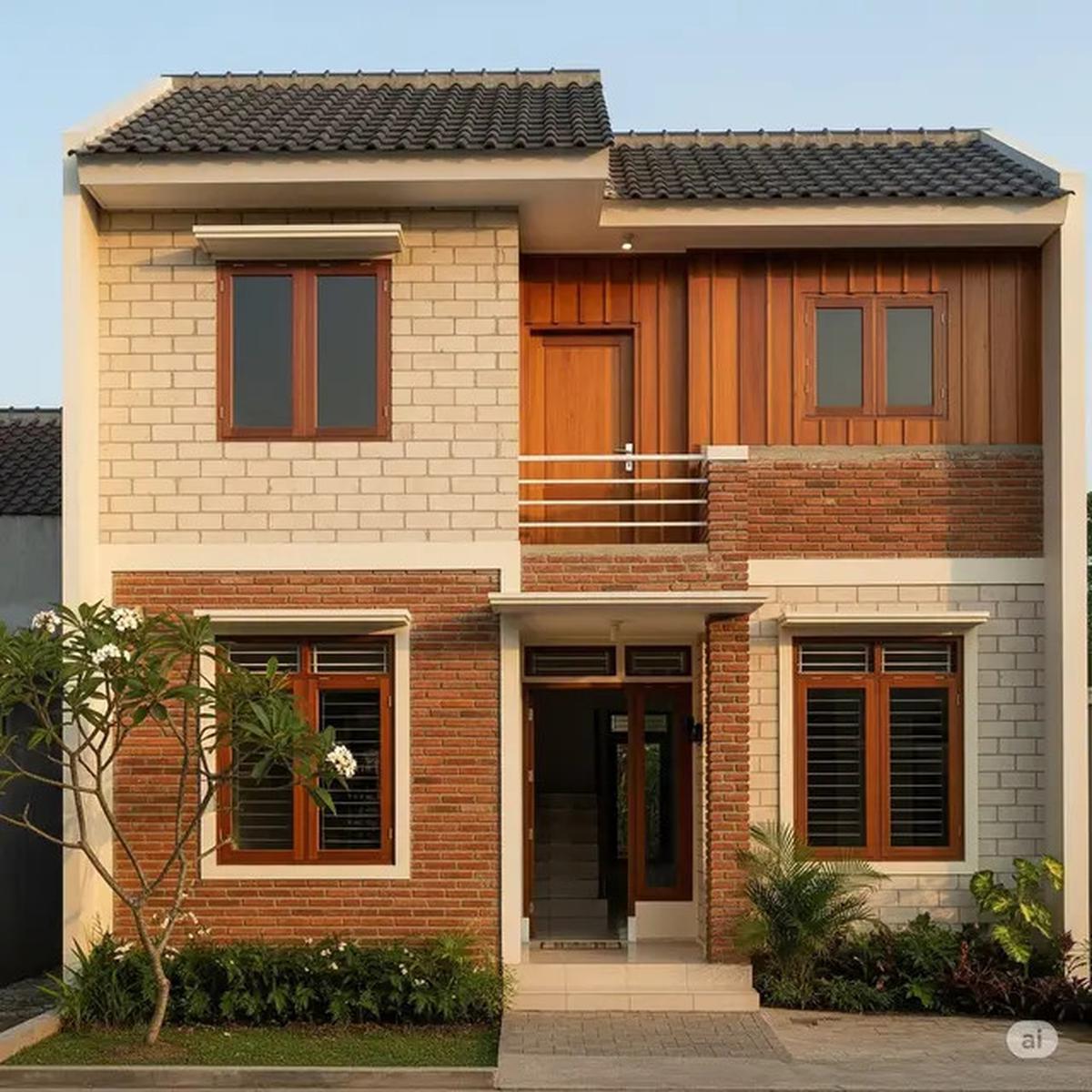 10 Desain Rumah 2 Lantai Sederhana dan Biaya 100 Juta Full, Inspirasi Hunian dengan Anggaran Terbatas