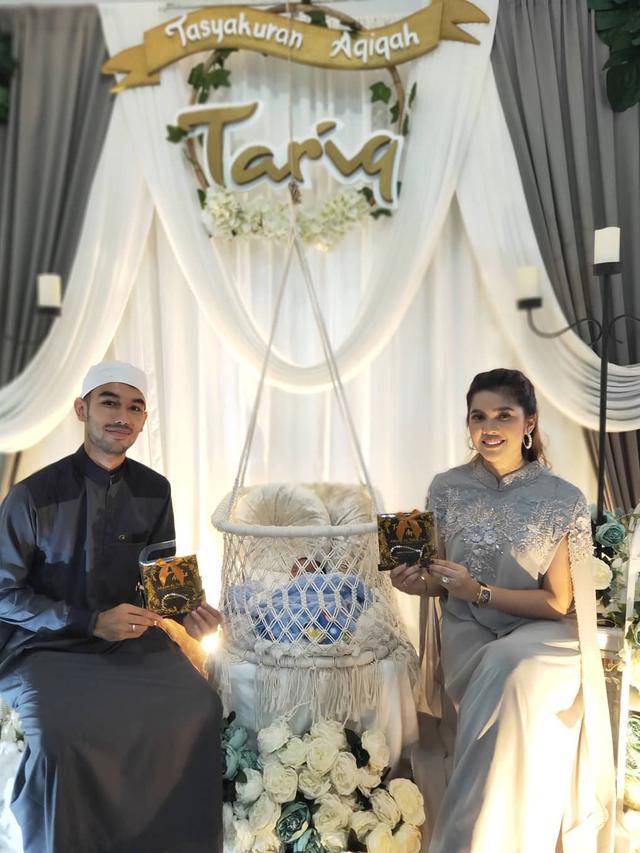 Momen Akikah Anak Pertama Raya Kitty (sumber: instagram/rayanurfitrird)