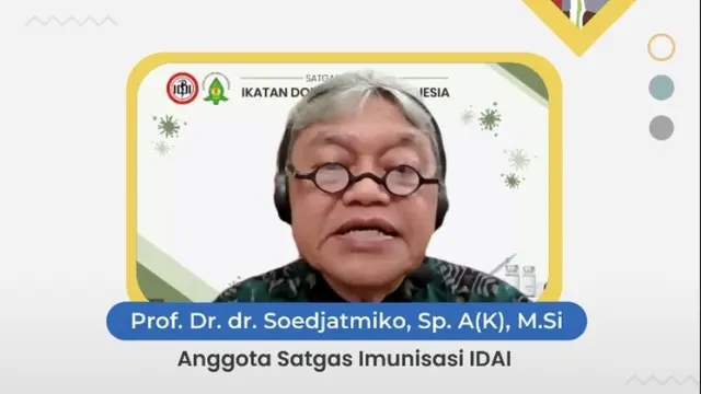 Anggota Satgas Imunisasi IDAI, Soedjatmiko