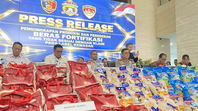 Bareskrim Usut Dugaan Beras Fortifikasi Tak Sesuai Label