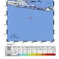 Gempa magnitudo 5 mengguncang Jember. Jumat (1/3/2024). (Foto: BMKG)