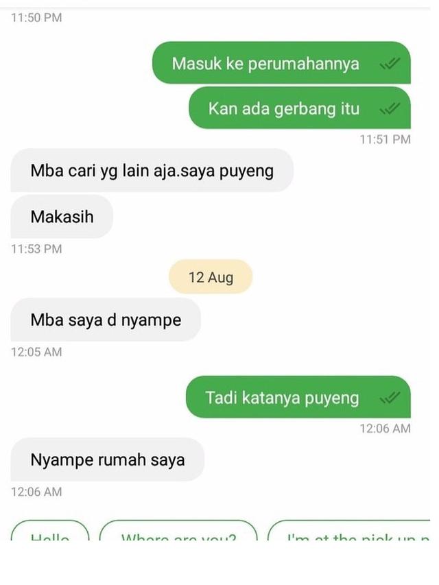 Aksi Nyeleneh Driver Ojol dan Penumpang Ini Bikin Senyum Tipis