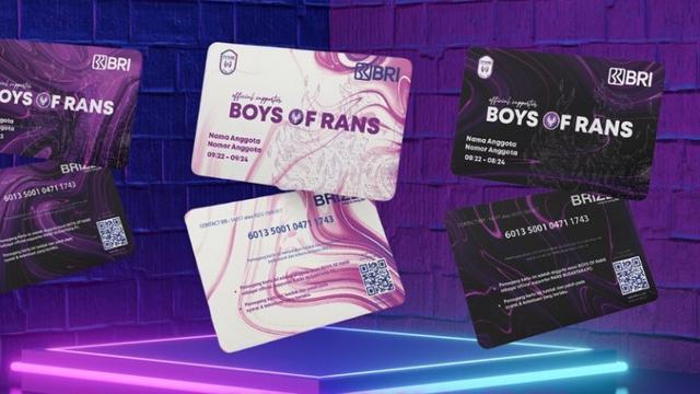 Kartu tanda anggota Boys of RANS