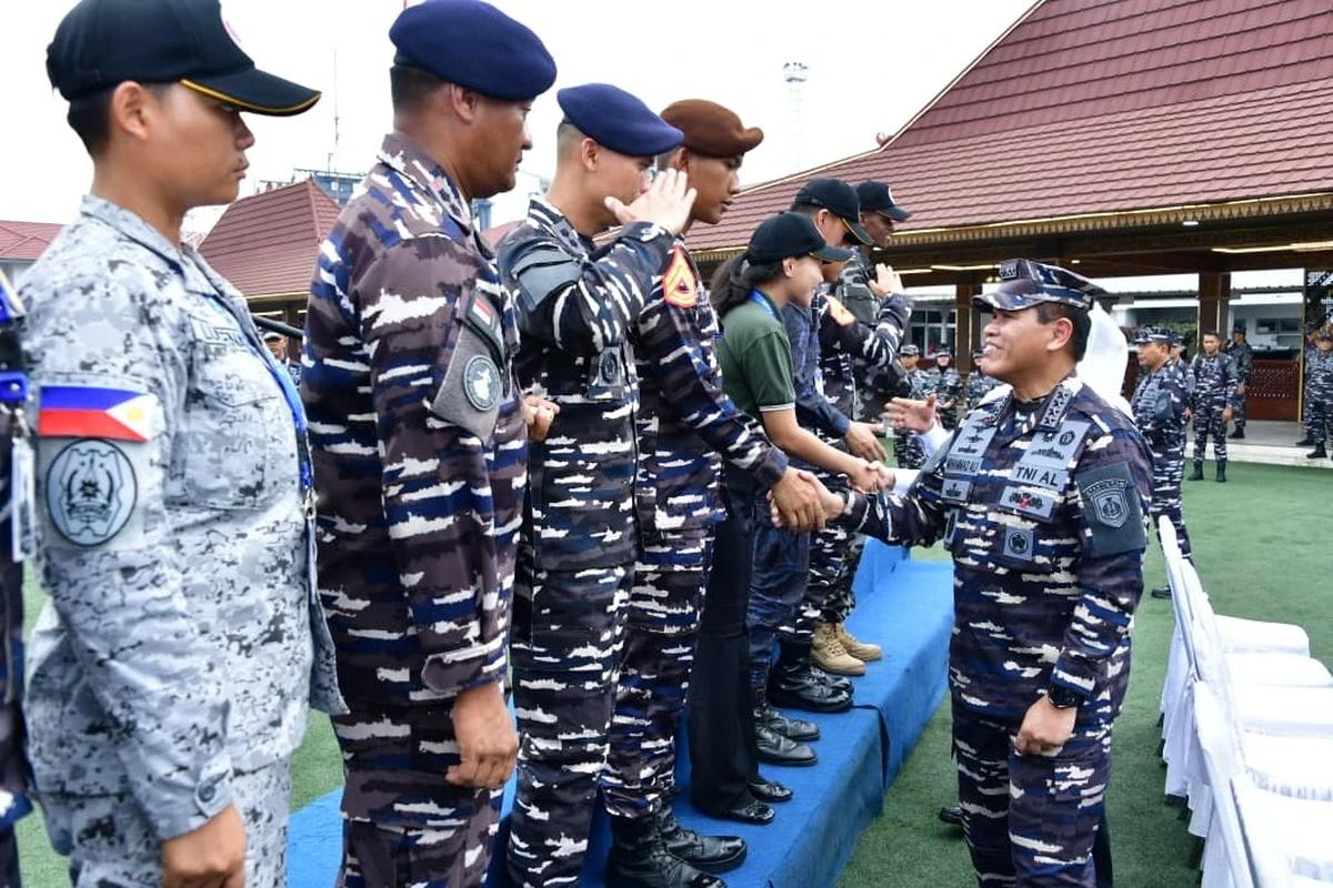 FOTO: KRI Bima Suci Jalankan Misi Pelayaran Diplomasi dan Latihan Taruna TNI AL