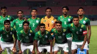Timnas Bangladesh U-23 membuat kejutan di Asian Games 2018. (Bola.com/Dok. INASGOC)