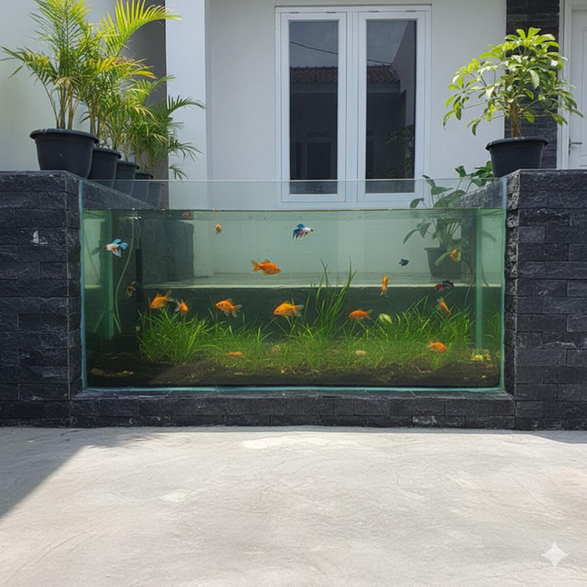 7 Model Kolam Ikan Minimalis Batu Alam Bikin Rumah Adem dan Estetik, Cocok untuk Hunian Tropis