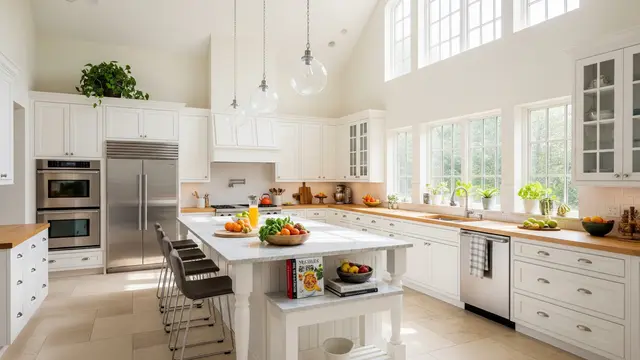 Contoh Ventilasi Tinggi di Dapur