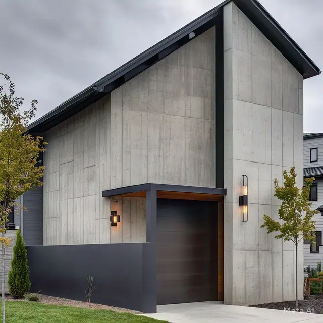 Model Rumah Minimalis 1 Air Terbaru: Konsep Industrial