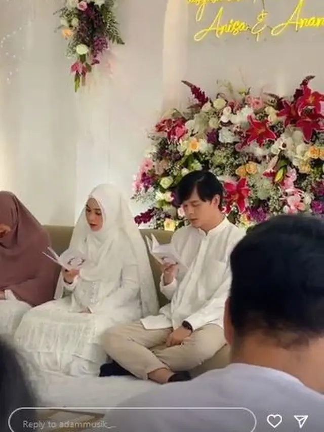 Hamil Anak Kembar, Ini 6 Momen Anisa Rahma Gelar Pengajian 4 Bulan Kehamilan