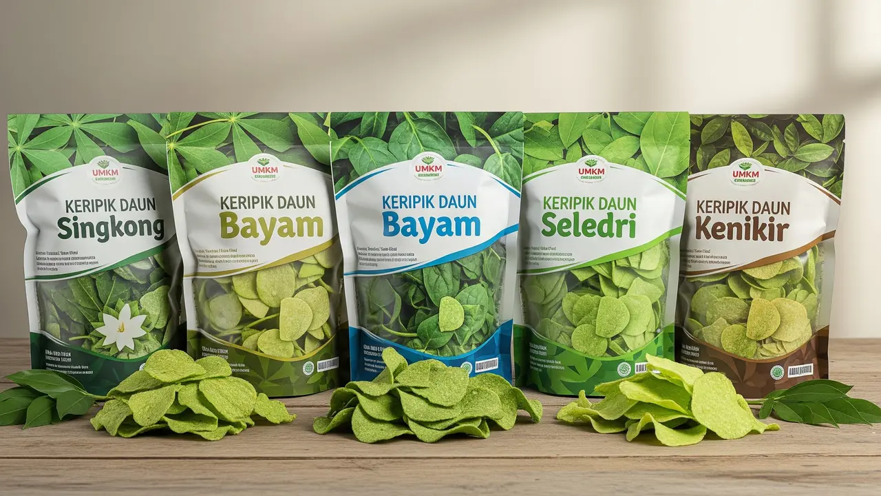 Ide Jualan Keripik Daun untuk Usaha Rumahan