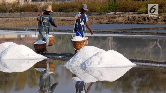Pemerintah memutuskan membuka keran impor garam sebagai langkah menurunkan harga garam di dalam negeri.