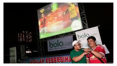 Bola.com kembali mengadakan nonton bareng Premier League, kali ini pertandingan antara Manchester United melawan Arsenal yang bertempat di Gelora Sunter.