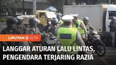 Ternyata masih ada pengendara yang hobinya melanggar aturan lalu lintas. Terbukti petugas mendapati banyak pengendara  tak pakai helm hingga melawan arus saat razia Patuh Jaya 2024.