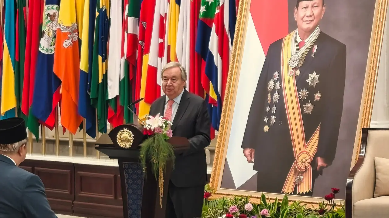 Sekretaris Jenderal Perserikatan Bangsa-Bangsa (PBB) Antonio Guterres
