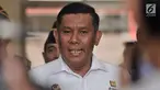 Kepala Lapas Kelas 1 Cipinang, Andika Dwi Prasetya memberikan keterangan di Jakarta, Kamis (24/1). Kalapas Cipinang memastikan Basuki Tjahaja Purnama atau Ahok telah dibebaskan dari Rutan Mako Brimob sejak pukul 07.00 WIB. (Merdeka.com/Iqbal S Nugroho)