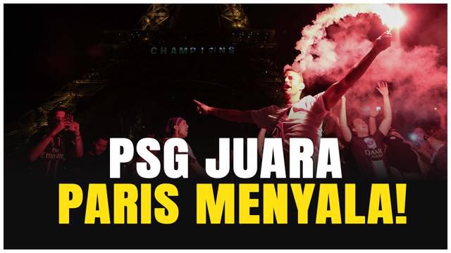 Suasana Kota Paris pecah dalam euforia setelah Paris Saint-Germain (PSG) mencatat sejarah besar di ajang Liga Champions! Ribuan fans tumpah ruah ke jalan, merayakan kemenangan yang sudah lama dinanti.