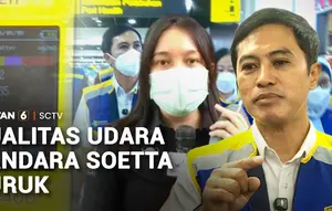 Kualitas Udara Bandara Soetta Buruk