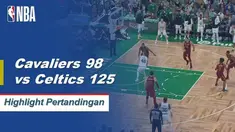 Kyyrie Irving memimpin Celtics 128-95 untuk menang dari Cavaliers, mencetak skor 29 poin dan 4 rebound